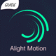 logo am alight motion png